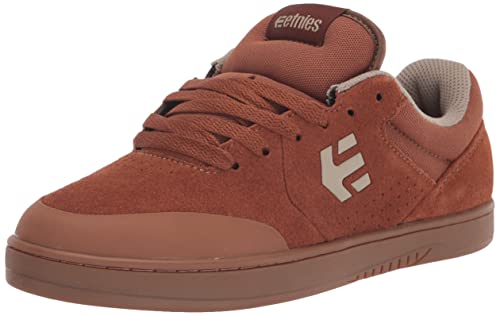 Etnies Herren Jameson 2 ECO Skateboardschuh, Braun/Beige/Kaugummi, 42 EU von Etnies