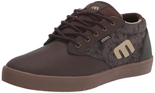 Etnies Herren Jameson Mid Crank Brandon Semenuk Mountainbike Skate-Schuh, Braun/Tanne/Kaugummi, 43 EU von Etnies