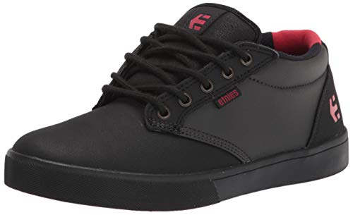 Etnies Herren Jameson Mid Crank Skate-Schuh, Schwarz/Dunkelgrau/Rot, 42.5 EU von Etnies