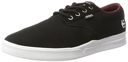 Etnies Herren Jameson SC Skateboardschuhe, Schwarz (Black/White/Burgundy), 44 EU von Etnies