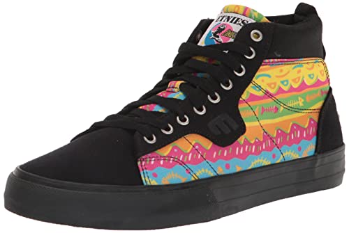 Etnies Herren Kayson High Skate-Schuh, Schwarz mit Aufdruck, 42 EU von Etnies