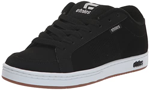 Etnies Herren Kingpin Skate-Schuh, Schwarz Weiß, 42 EU von Etnies