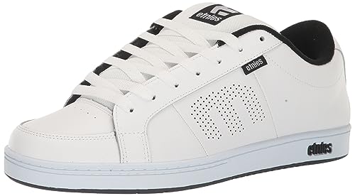 Etnies Herren Kingpin Skate-Schuh, White/Black, 48 EU von Etnies