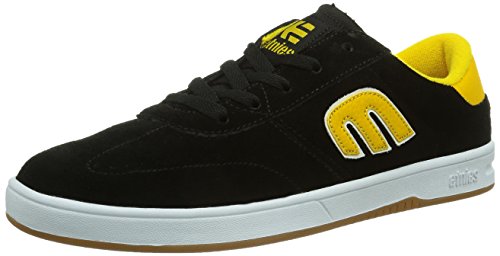 Etnies Herren LO-Cut Skateboardschuhe, Schwarz (974 / Black/Yellow) von Etnies