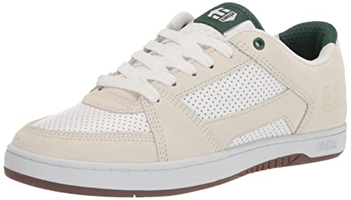 Etnies Herren Mc Rap Lo Top Skateschuh Skate-Schuh, Weiß/Grün, 45 EU von Etnies