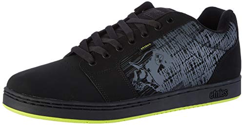 Etnies Herren Metal Mulisha Barge XL Skateboardschuhe, Schwarz (895-Black/Lime 895), 41.5 EU von Etnies