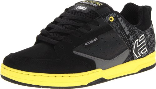 Etnies Herren Rockstar Cartel Hausschuhe, Schwarz (Black/Yellow/Grey 986), 45 von Etnies