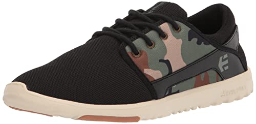 Etnies Herren Scout Skate-Schuh, Black Camo Olive, 45.5 EU von Etnies