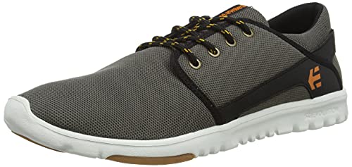 Etnies Herren Scout Skate-Schuh, Dunkelgrau Schwarz Orange, 49 EU von Etnies