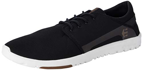 Etnies Herren Skateboardschuhe, Textil-Netzgewebe, Schwarz 979 Black White Gum, 38.5 EU von Etnies