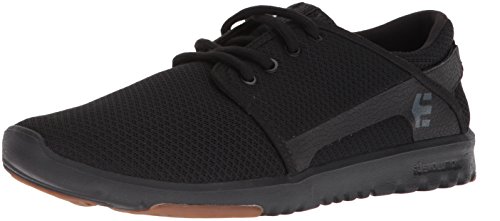 Etnies Herren Scout Sneaker, Schwarz (544-black/black/gum), 41 EU(7 UK) von Etnies