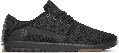 Etnies Herren Scout Sneaker, Schwarz (544-black/black/gum), 46 EU (11 UK) von Etnies