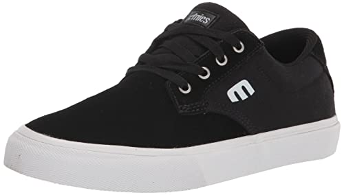 Etnies Herren Singleton Vulc XLT Schwarz/Weiß 10 Skate-Schuh, 43 EU von Etnies