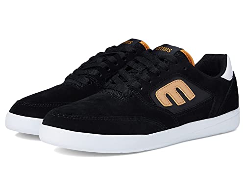 Etnies Herren Veer Low Top Skate-Schuh, Schwarz/Gold/Weiß, 46 EU von Etnies