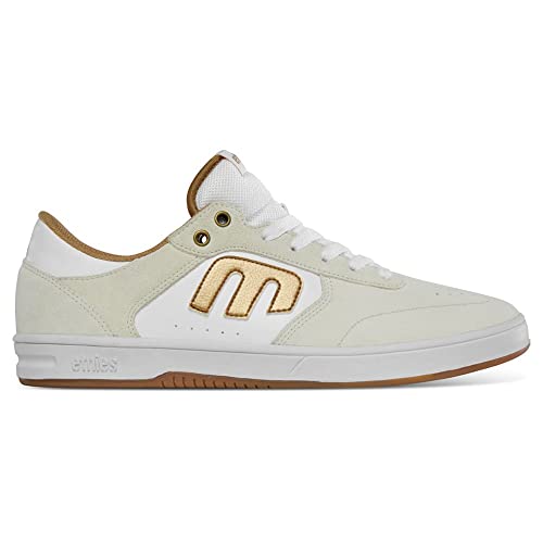 Etnies Herren Windrow Low Top Shoe Skate-Schuh, Weiß/Gold, 43 EU von Etnies