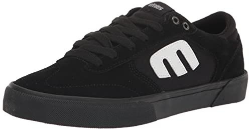 Etnies Herren Windrow Vulc Black/White 9 Skate-Schuh, Schwarz/Schwarz/Weiß, 42 EU von Etnies