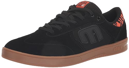 Etnies Herren Windrow X Burn Slow BMX Shoe Skate, Schwarz/Orange, 45.5 EU Etnies Herren Windrow X Burn Slow BMX Shoe Skate, Schwarz/Orange, 45.5 EU von Etnies