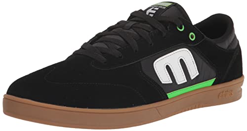 Etnies Herren Windrow X Doomed Gum 11 Skate-Schuh, Schwarz/Grün/Gummi, 45 EU von Etnies