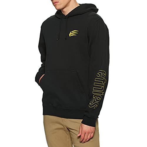 Etnies Joslin Herren Pullover Hoodie, schwarz / gold, Large von Etnies