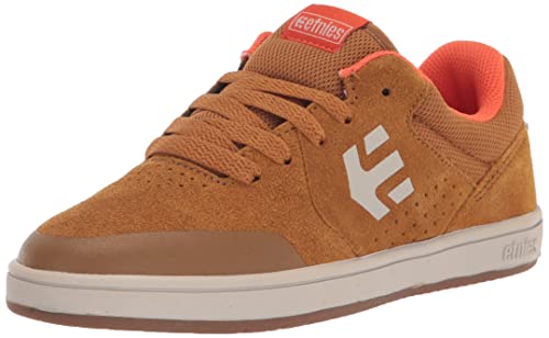 Etnies Kids Marana Skate-Schuh, Braun Orange, 37.5 EU von Etnies