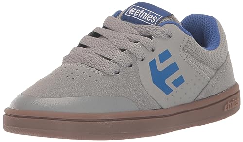 Etnies Kids Marana Skate-Schuh, Grey/Blue, 34.5 EU von Etnies