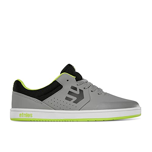 Etnies Kids Marana Skate-Schuh, Grey/Lime/White, 40 EU von Etnies