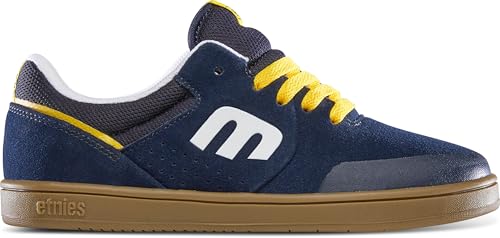 Etnies Kids Marana Skate Shoe, Navy/Gum/Yellow, 28 EU Etnies Kids Marana Skate Shoe, Navy/Gum/Yellow, 28 EU von Etnies