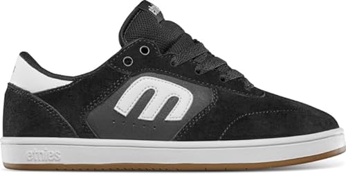 Etnies Kids Windrow Skate-Schuh, Black/White/Gum, 37.5 EU von Etnies