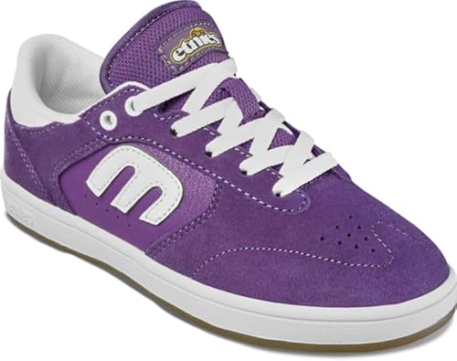 Etnies Little Kids Windrow Skate-Schuh, Purple/White, 34.5 EU von Etnies