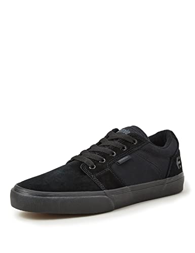 Etnies Herren Barge Ls Skateboardschuhe, Black 004 Black Black Black 004, 45 EU von Etnies