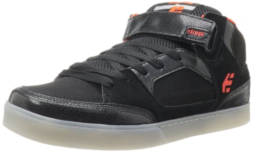 Etnies Number MID Number MID, Herren Sneaker, Schwarz (Black/Black/RED 547), EU 45.5 (UK 10.5) (US 11.5) von Etnies