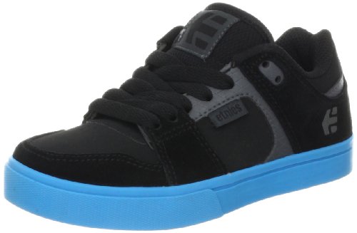 Etnies Rockfield 4301000113-587, Unisex-Kinder Sneaker, Schwarz (Black/Blue 587), EU 30 (US 12) von Etnies