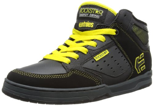 Etnies Rockstar Cartel MID Rockstar Cartel MID, Herren Sneaker, Schwarz (Black/Grey/Yellow 580), EU 45 (UK 10) (US 11) von Etnies