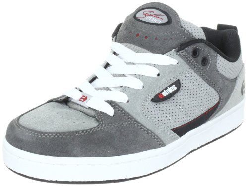 Etnies SHECKLER 1.5 4102000081, Herren Sneaker, Grau (GREY/BLACK/RED 035), EU 41 (US 8) von Etnies