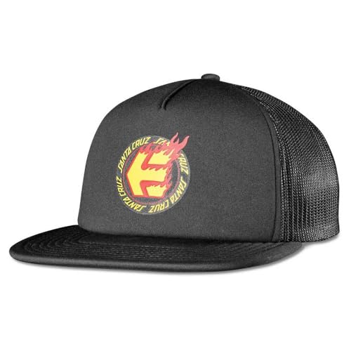 Etnies Santa Cruz Flame Trucker Cap, Schwarz, Einheitsgröße Etnies Santa Cruz Flame Trucker Cap, Schwarz, Einheitsgröße von Etnies