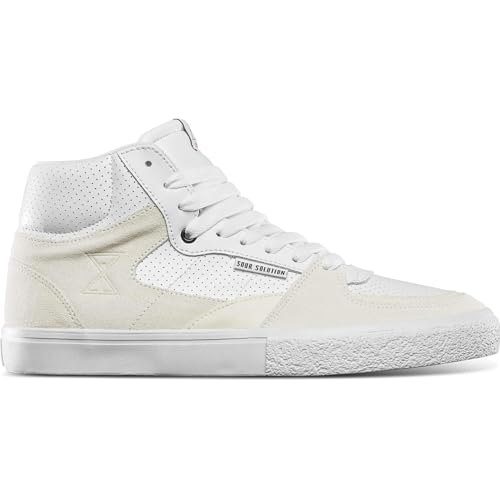 Etnies Screw Vulc Mid X Sour – Kollaborativer Mid-Top-Skate, verstärkte Konstruktion, gepolsterte Dämpfung, für den täglichen Gebrauch White 10.5 Etnies Screw Vulc Mid X Sour – Kollaborativer Mid-Top-Skate, verstärkte Konstruktion, gepolsterte Dämpfung, für den täglichen Gebrauch White 10.5 von Etnies
