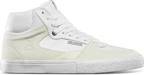 Etnies Screw Vulc Mid X Sour – Kollaborativer Mid-Top-Skate, verstärkte Konstruktion, gepolsterte Dämpfung, für den täglichen Gebrauch White 9.5 von Etnies