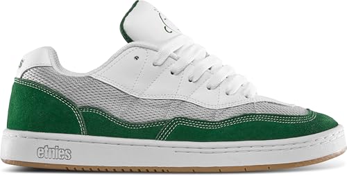 Etnies Herren Snake Skate Shoe, Green/White/Grey, 45 EU von Etnies