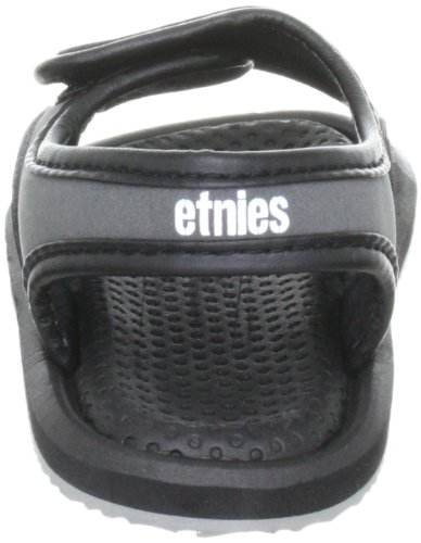 Etnies TODDLER KONA 4404000001, Unisex - Kinder Sandalen, Schwarz (BLACK/DARK GREY 560), EU 22.5 (US 6) von Etnies