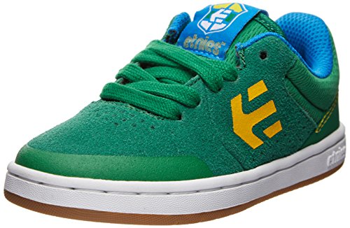 Etnies Unisex-Kinder Kids Marana Hausschuhe, Grün (Green/White/Yellow 312), 31 von Etnies