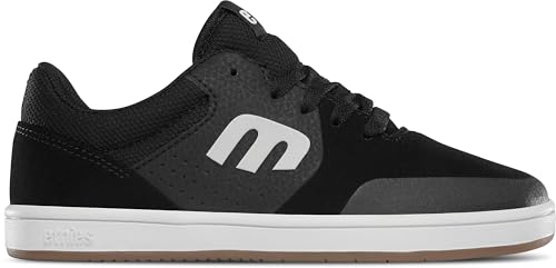 Etnies Unisex-Kinder Kids Marana Skateboardschuhe, Schwarz (968-Black/Gum/White 968), 37.5 EU von Etnies