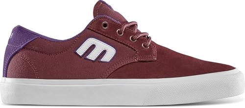 etnies Herren Barge Plus Skate Shoe, Burgundy, 44 EU von Etnies