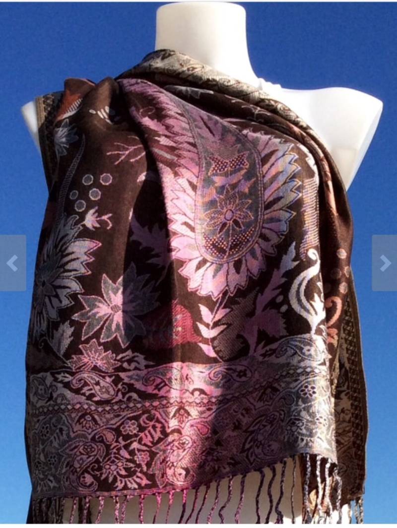 Pashmina Mutter Tochter Schals Womens Schal Winter Mode Einzigartige Für Frauen Warme von Etnyka