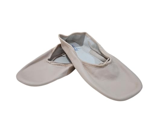 Halbschuhe Spitze Vollsohle Leder Anfänger für Star Dans Sport Tanz Klassische Ballerina Relax Weise Theater Fuß Kurs Tanzen Obermaterial Fasern Lehrer, Rosa, 36 EU von Etoile