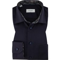 ETON Herren Hemd blau Baumwolle Classic Fit von Eton