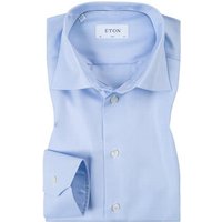 ETON Herren Hemd blau Kent Slim Fit von Eton