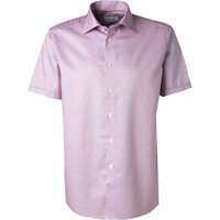 ETON Herren Kurzarmhemd rosa gemustert Slim Fit von Eton