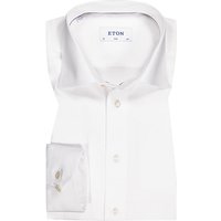 ETON Herren Hemd weiß Baumwolle Slim Fit von Eton