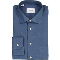 ETON Herren Hemd blau Classic Fit von Eton