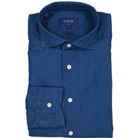 ETON Herren Hemd blau Slim Fit von Eton